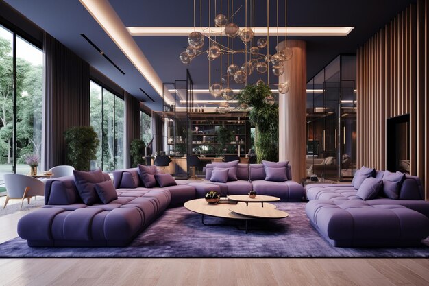 High-end residential leasing property with state-of-the-art kitchen facilities and modern fixtures